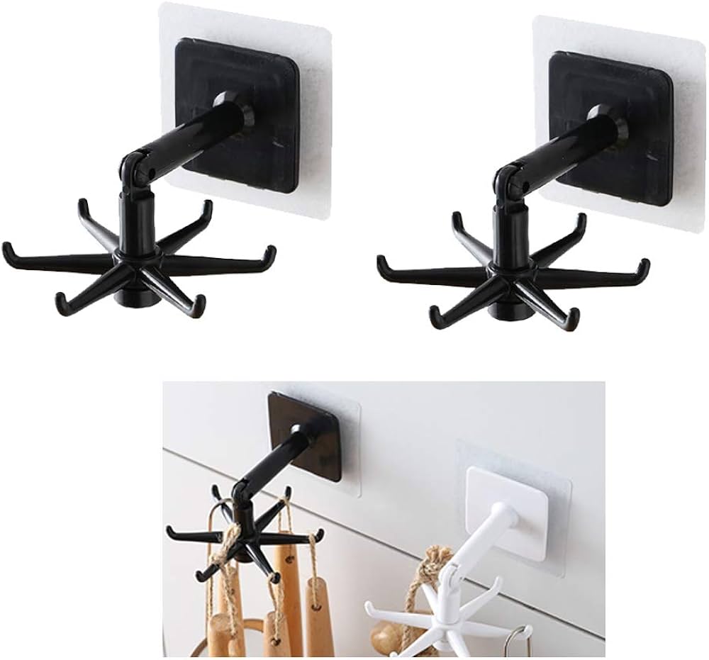 Rotating wall hook