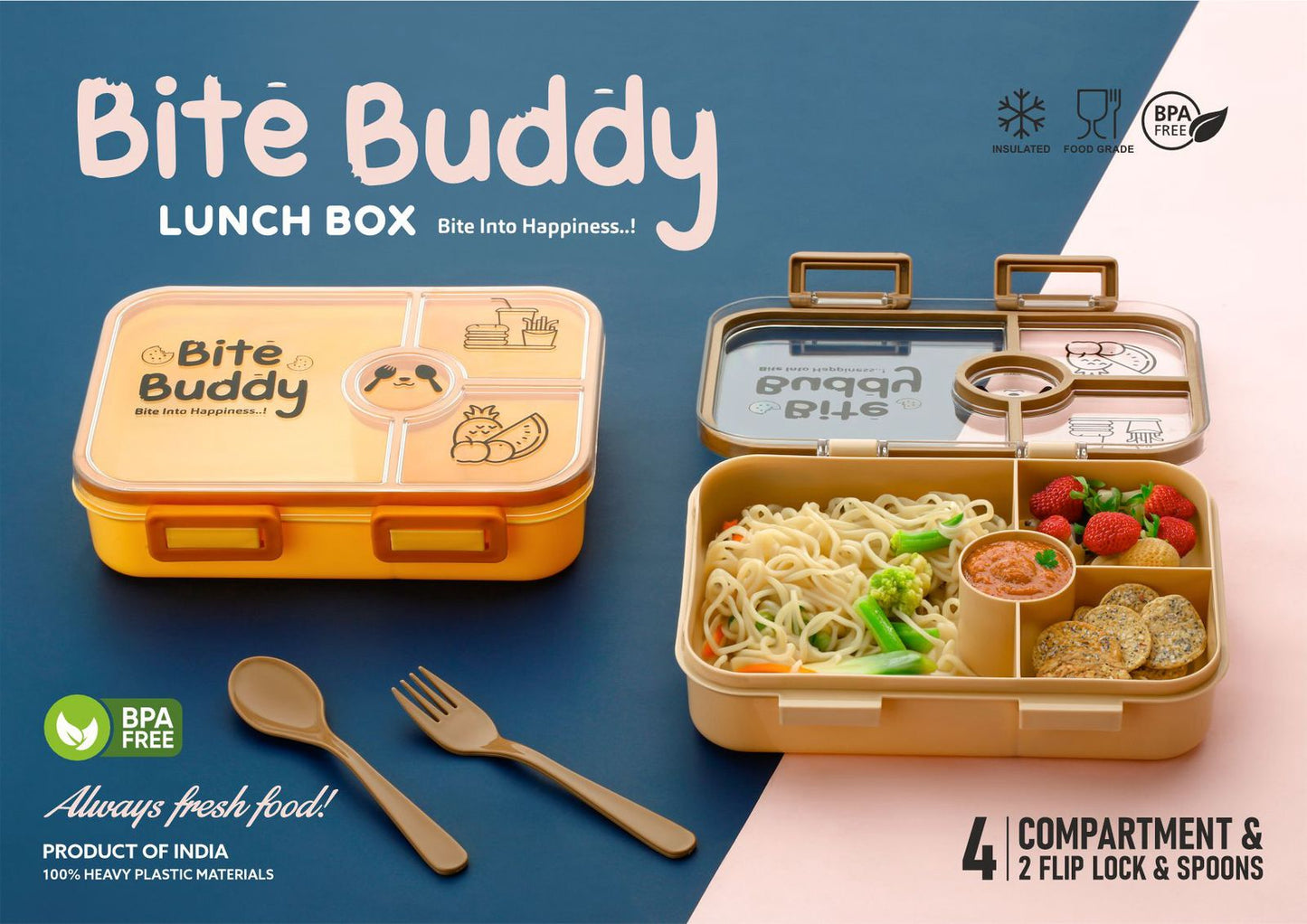 Bite buddy lunchbox