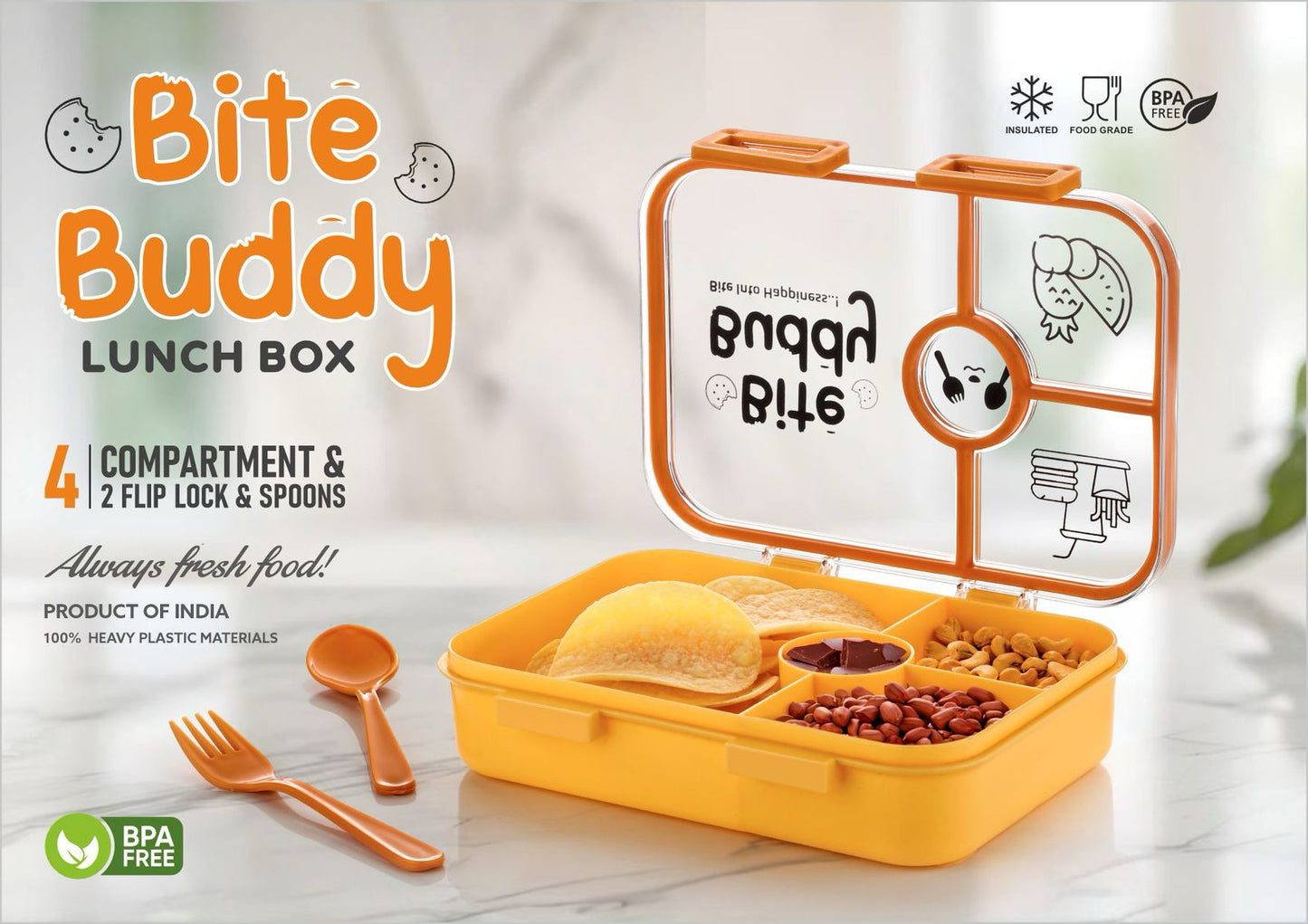 Bite buddy lunchbox