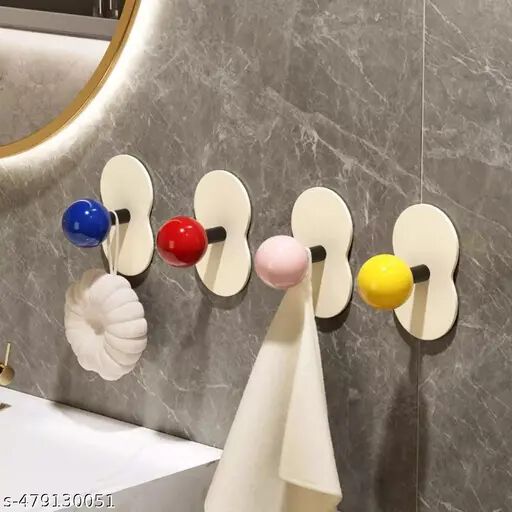 Self adhesive wall hook